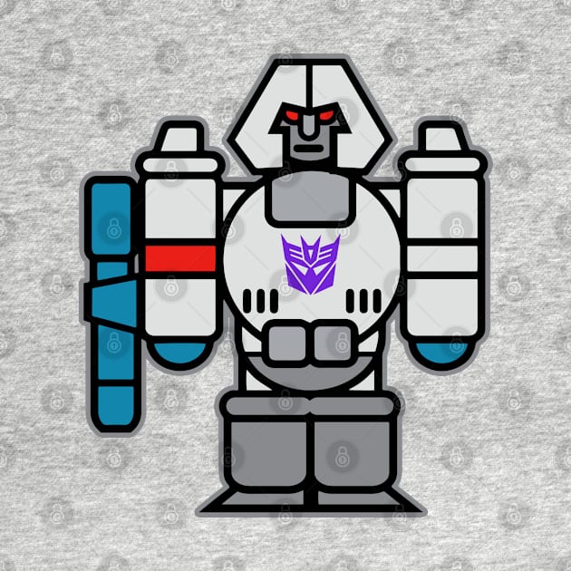 Transformers GEN 1 - chibi style -  Megatron by ROBZILLA